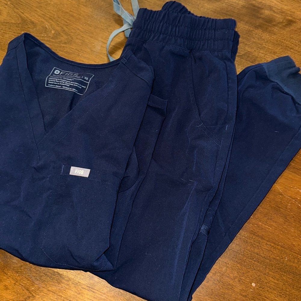 XS Navy Jogger high waisted FIGS